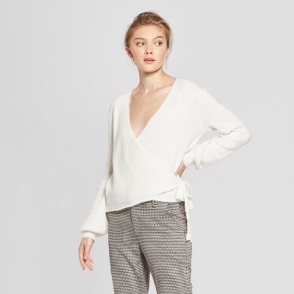 Target a new day Wrap Sweater
